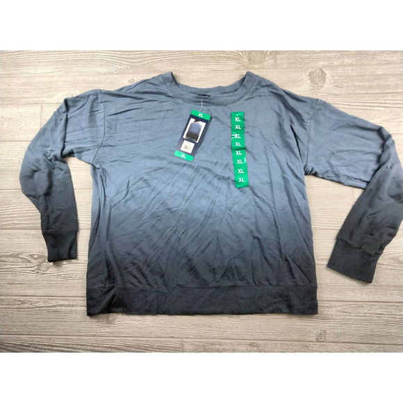 Splendid Tops - Splendid Pullover Sweater Women Size XL Casual 2 Tone Blue New NWT